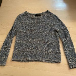 Rag & Bone blue crewneck sweater